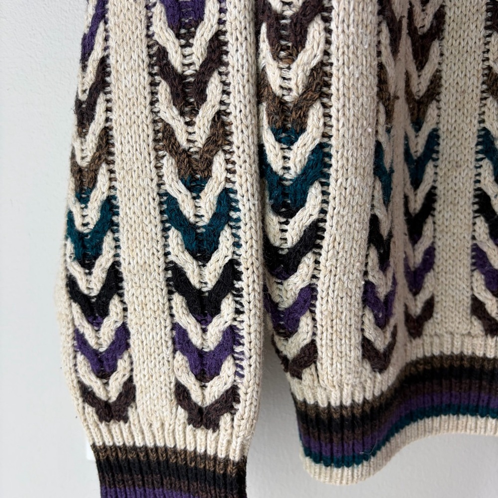 Vintage Jantzen Striped Crewneck Sweater - Picture 10 of 13